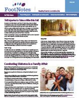 FootNotes Fall 2019 newsletter cover