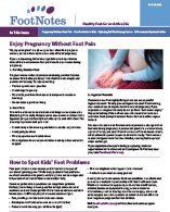 FootNotes Spring 2019 newsletter cover