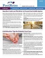 FootNotes Winter 2017 newsletter cover