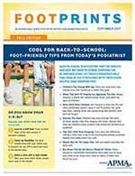 FootPrints Fall 2017 newsletter cover