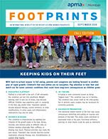 FootPrints Fall 2019 newsletter cover