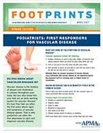 FootPrints Spring 2017 newsletter cover