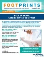 FootPrints Winter 2018 newsletter cover